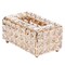Tissue Box Cover Decorative Box Crystal Napkin Holder